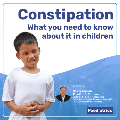 What you need to know about constipation in children?