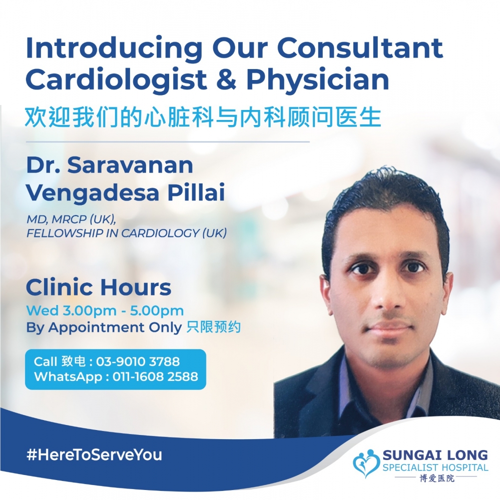Introducing our New Consultant Cardiologist & Physician