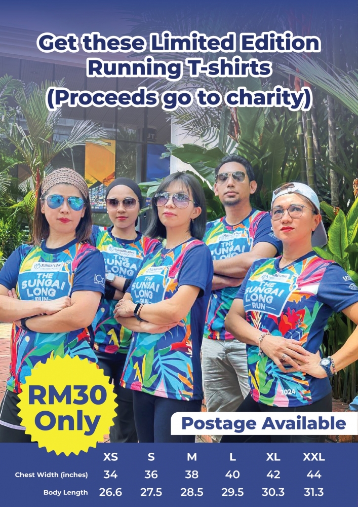 Missed the Sungai Long Run 2024? You Can Still Get Your T-Shirt!