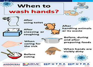 When to Wash Hands?
