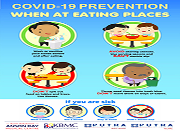 COVID-19 Prevention: When At Eating Places