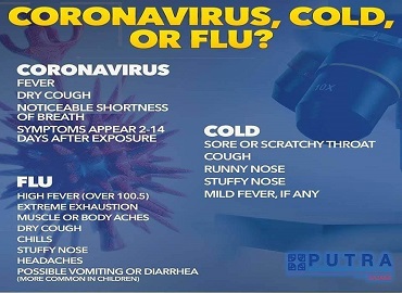 common cold, flu and COVID-19?